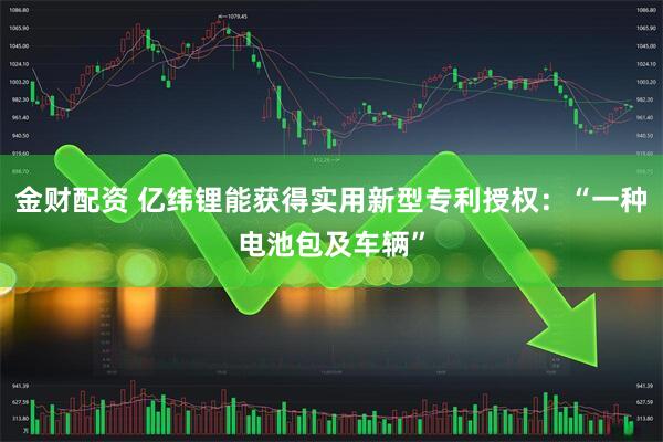 金财配资 亿纬锂能获得实用新型专利授权：“一种电池包及车辆”