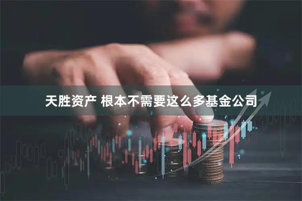 天胜资产 根本不需要这么多基金公司