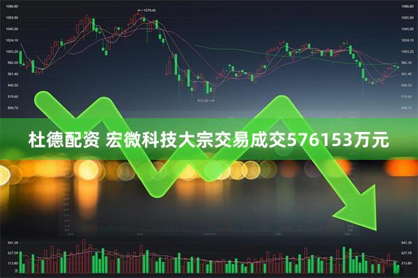 杜德配资 宏微科技大宗交易成交576153万元